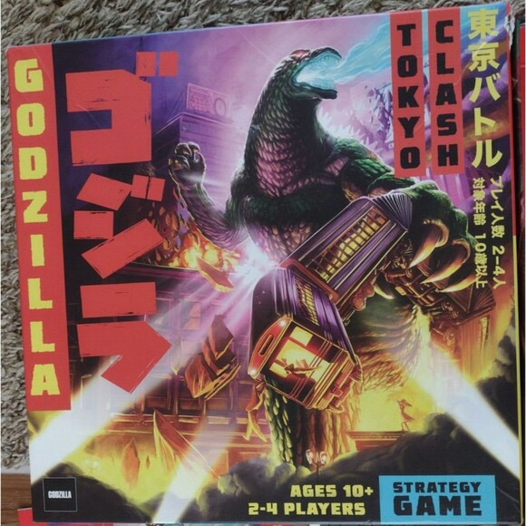 Godzilla Tokyo Clash Strategy Board Game - Complete - Picture 3 of 9